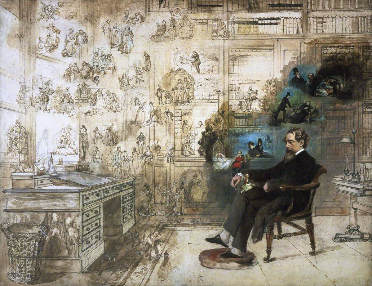 Dickens' Dream by Robert William Buss