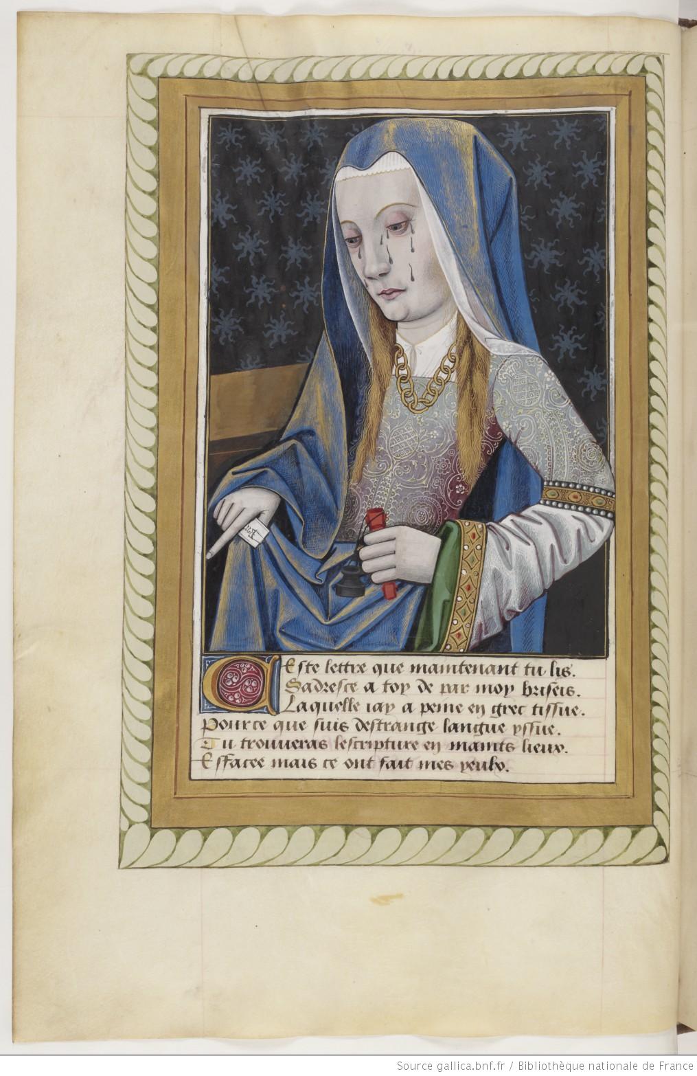 Héroïdes d'Ovide - Robinet Testard - BNF Fr875 by Robinet Testard