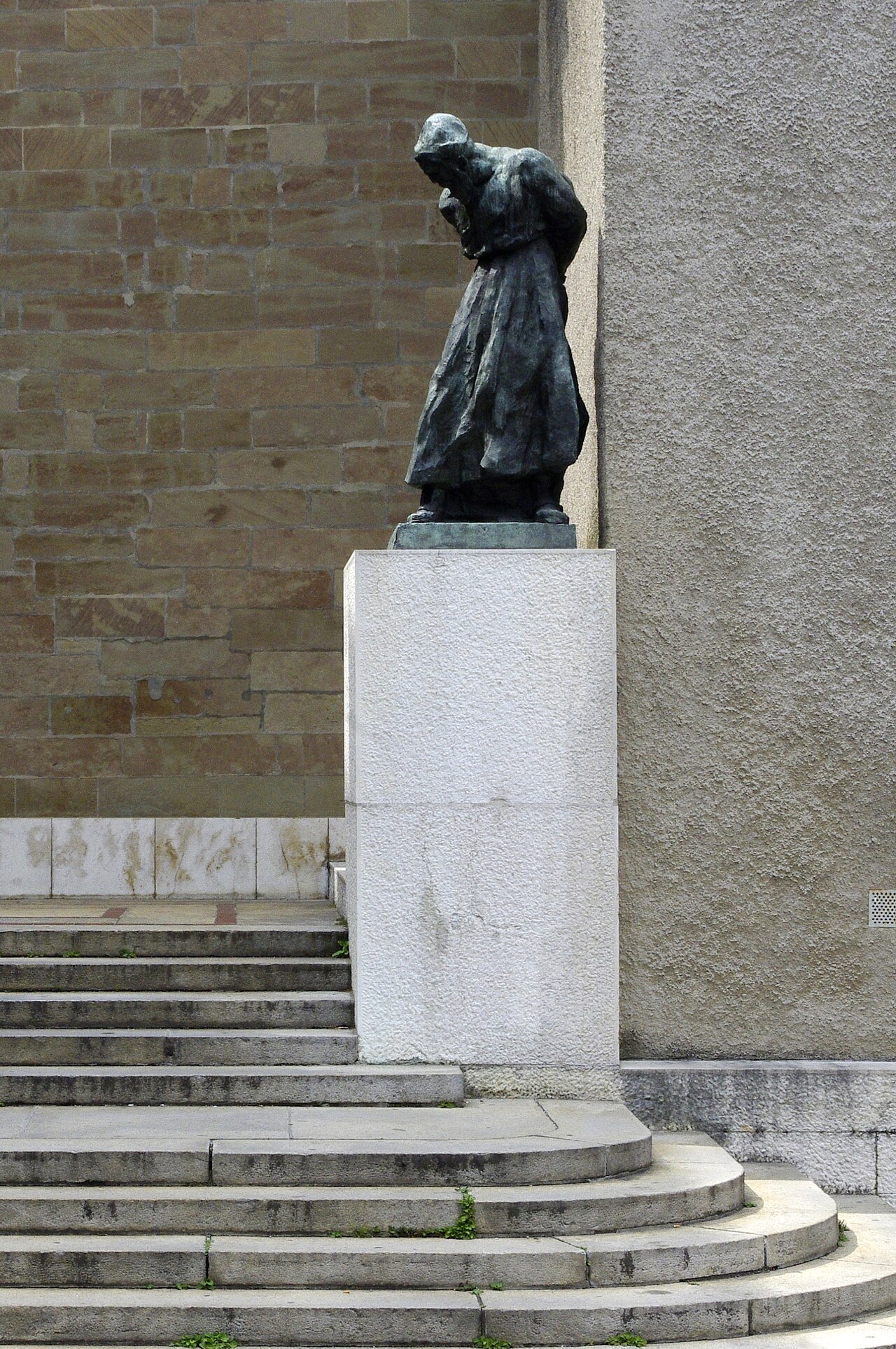 Statue of Jeremiah, Geneva by Rodo