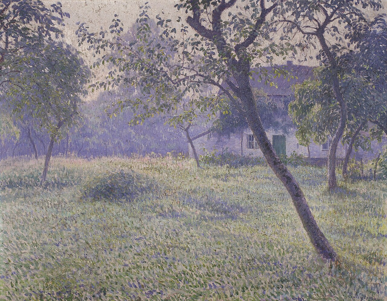 Orchard at Night by Rodolphe Wytsman