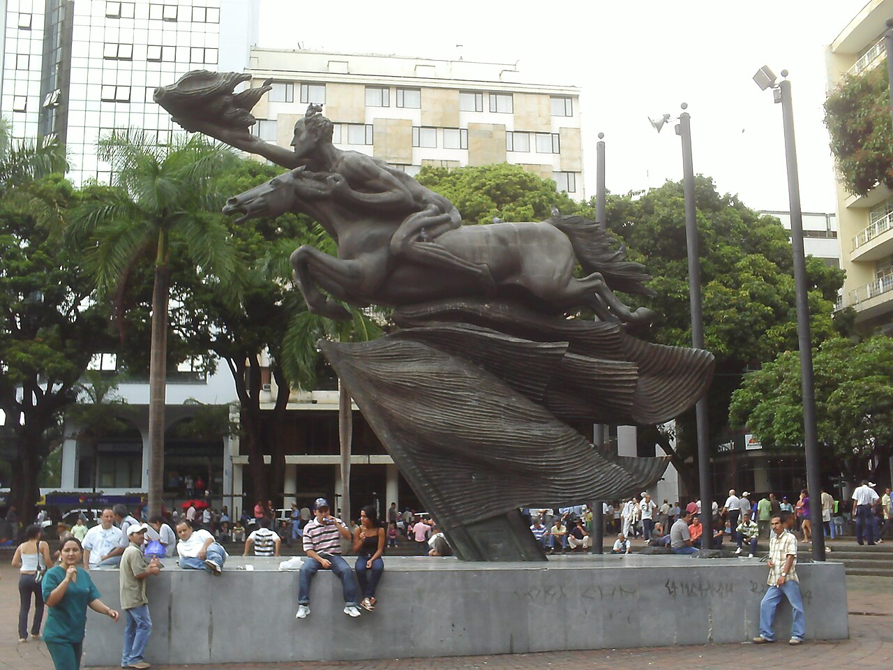Naked Bolívar by Rodrigo Arenas Betancourt