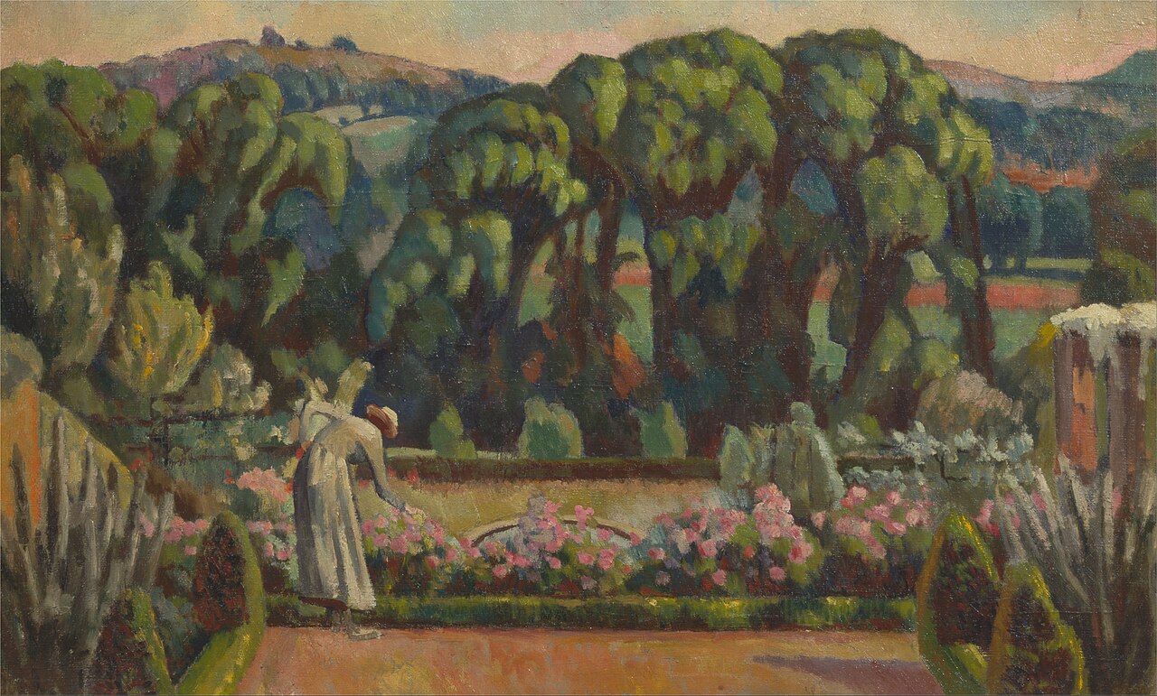 The Artist's Garden at Durbins, Guildford by Roger Fry