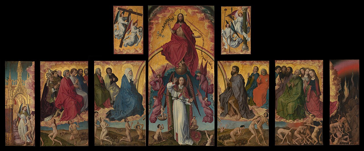 The Last Judgment (Beaune Altarpiece) by Rogier van der Weyden