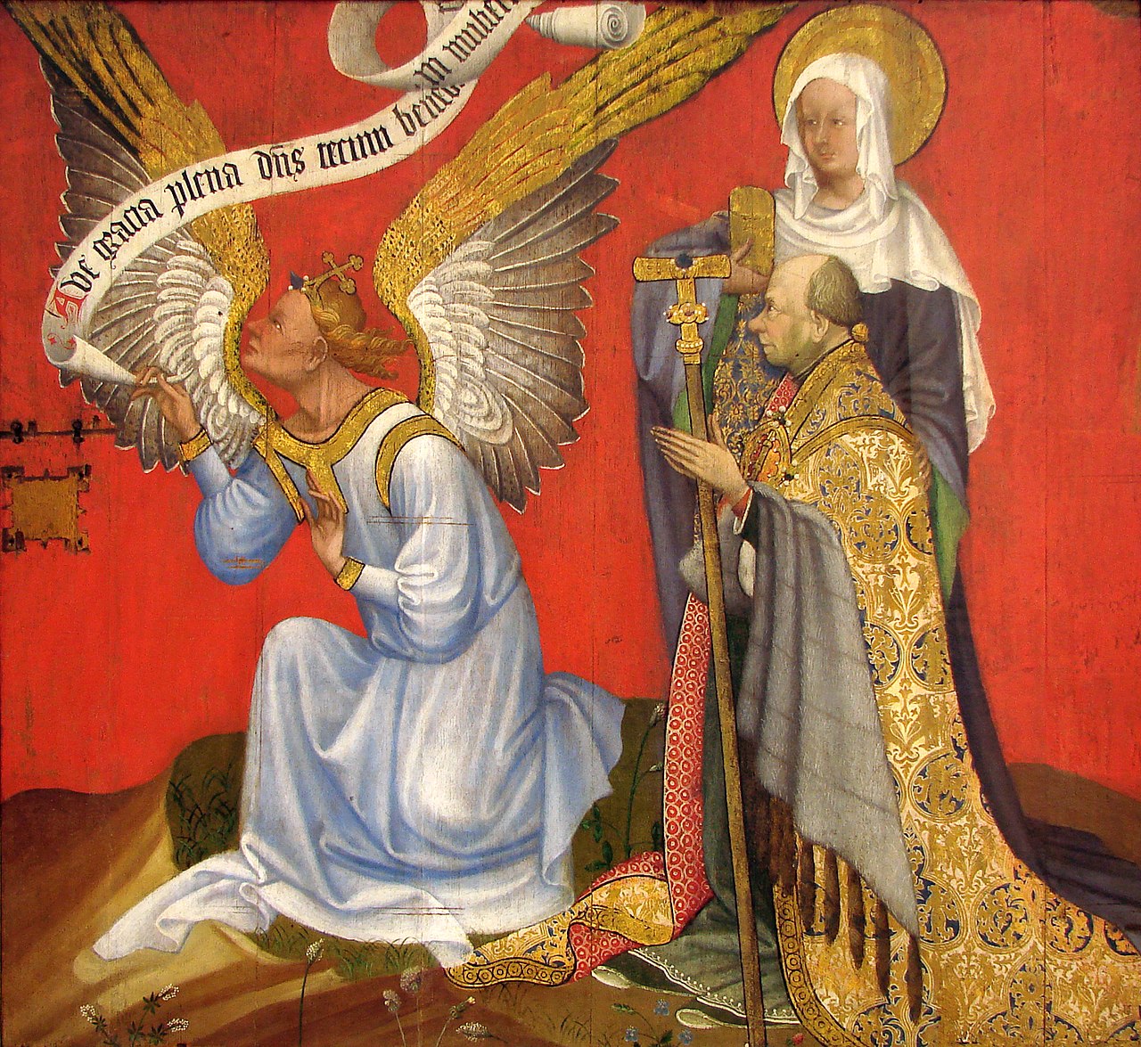 Retable de l'Annonciation Pierre de Wissant by Rohan Master