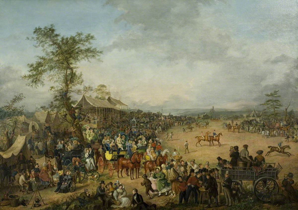 The Clifton Racecourse by Rolinda Sharples
