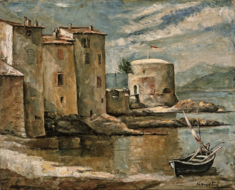 Seaside landscape by Roman Kramsztyk