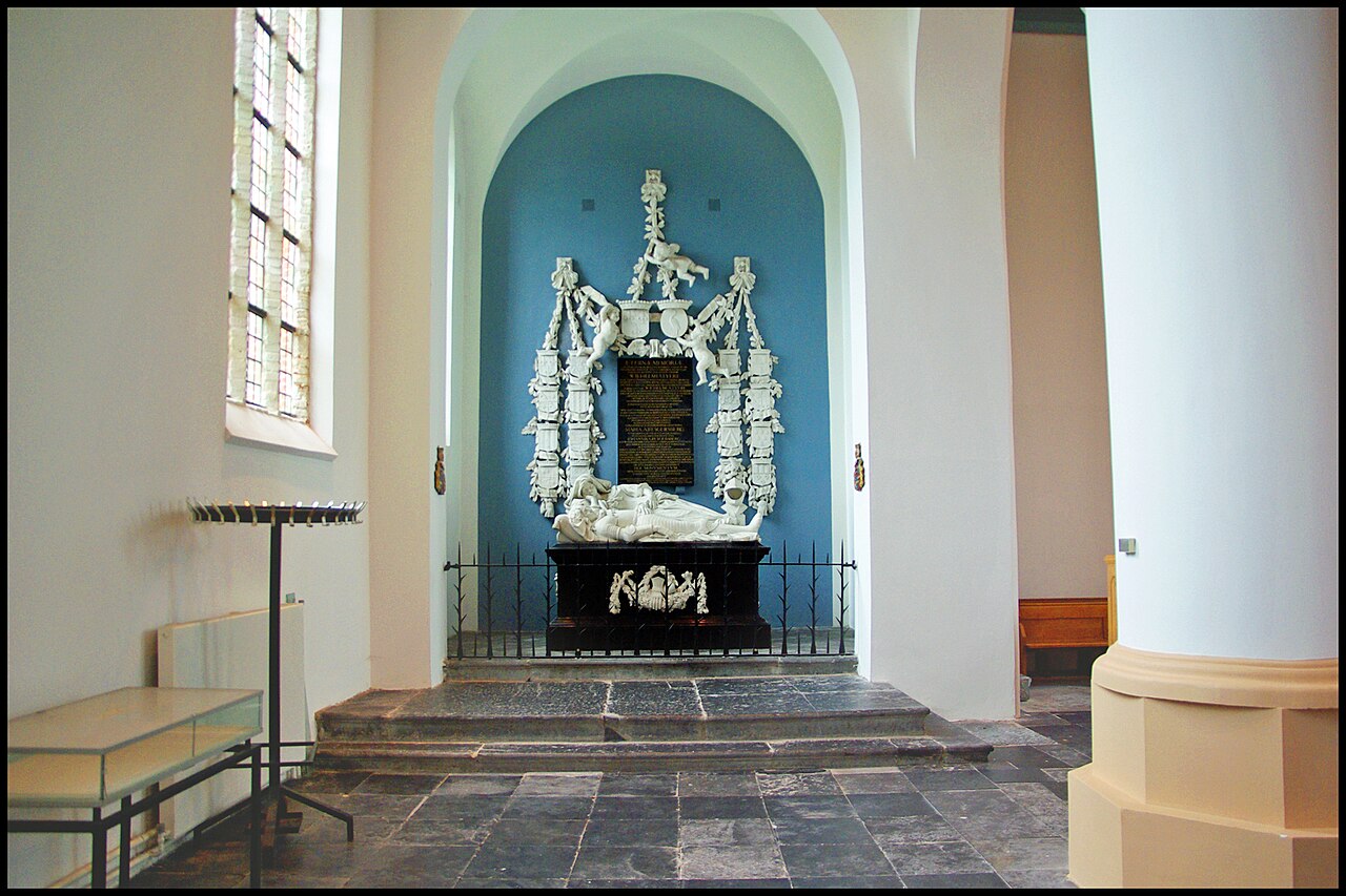Grave monument Van Lyere by Rombout Verhulst