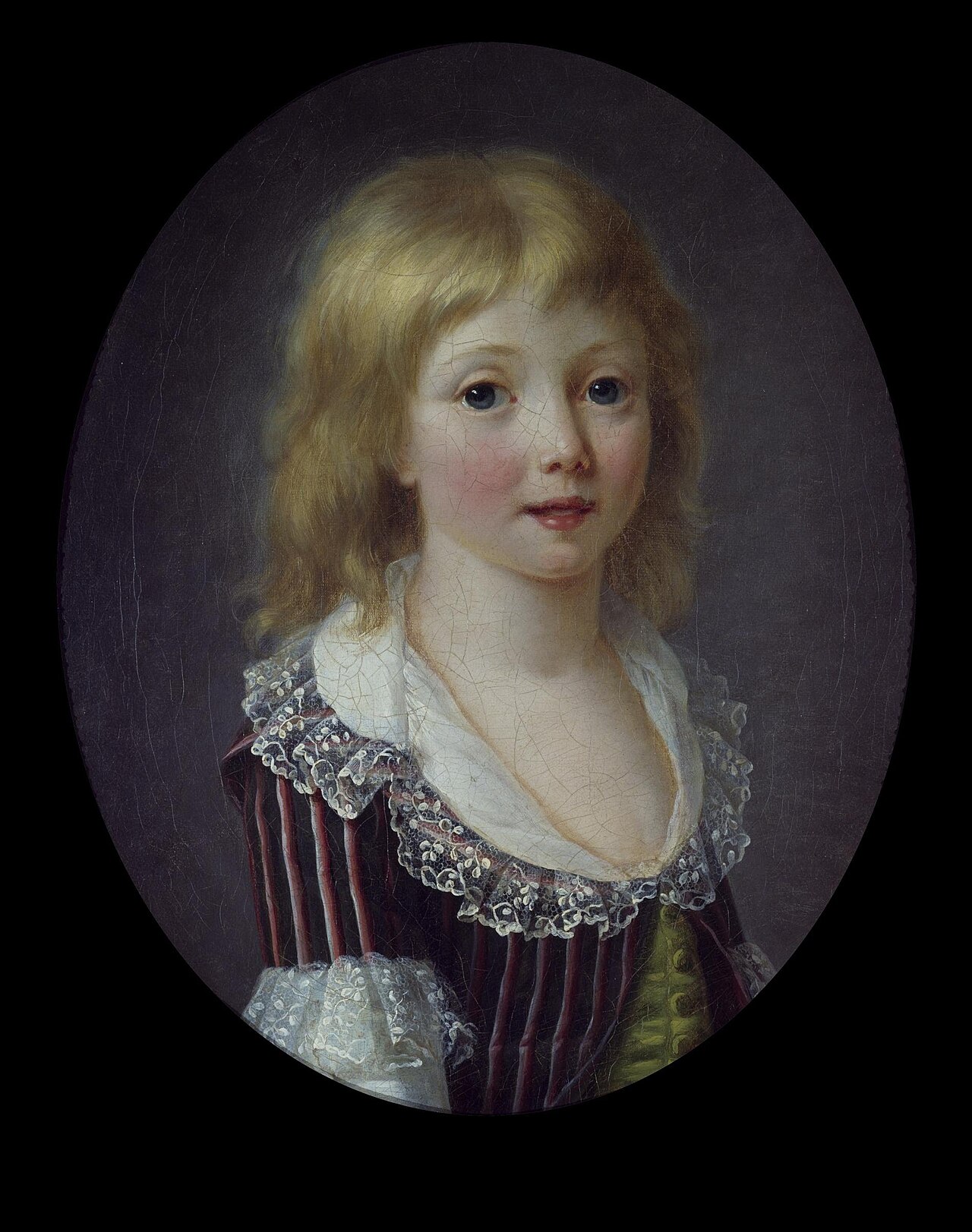 Portrait of a Child of the Comminges Family by Rosalie Filleul