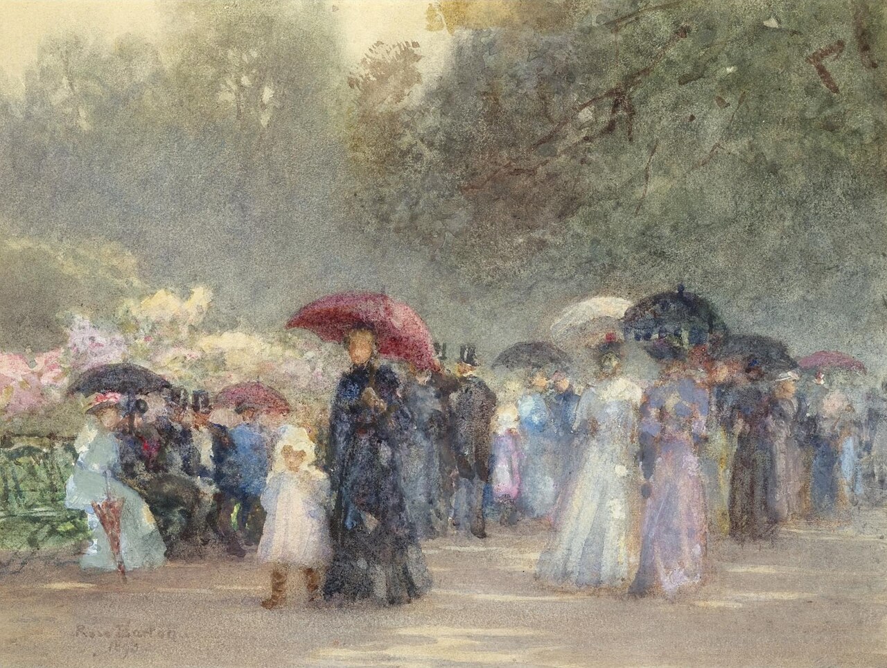 Hyde Park, May by Rose Maynard Barton
