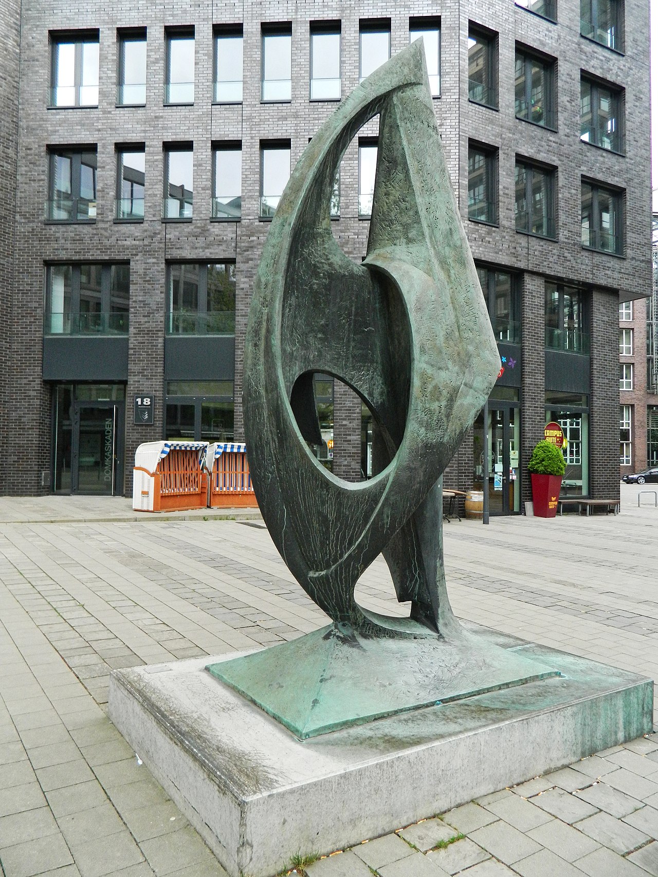 Segelmotiv by Rudolf Belling