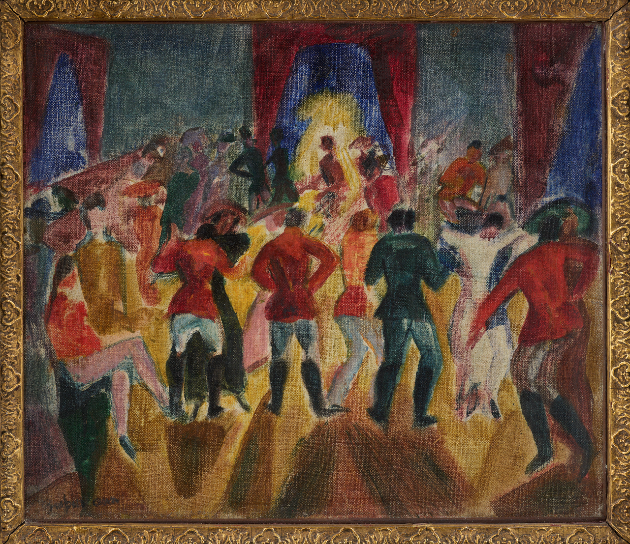 Hussar Ball by Rudolf Großmann