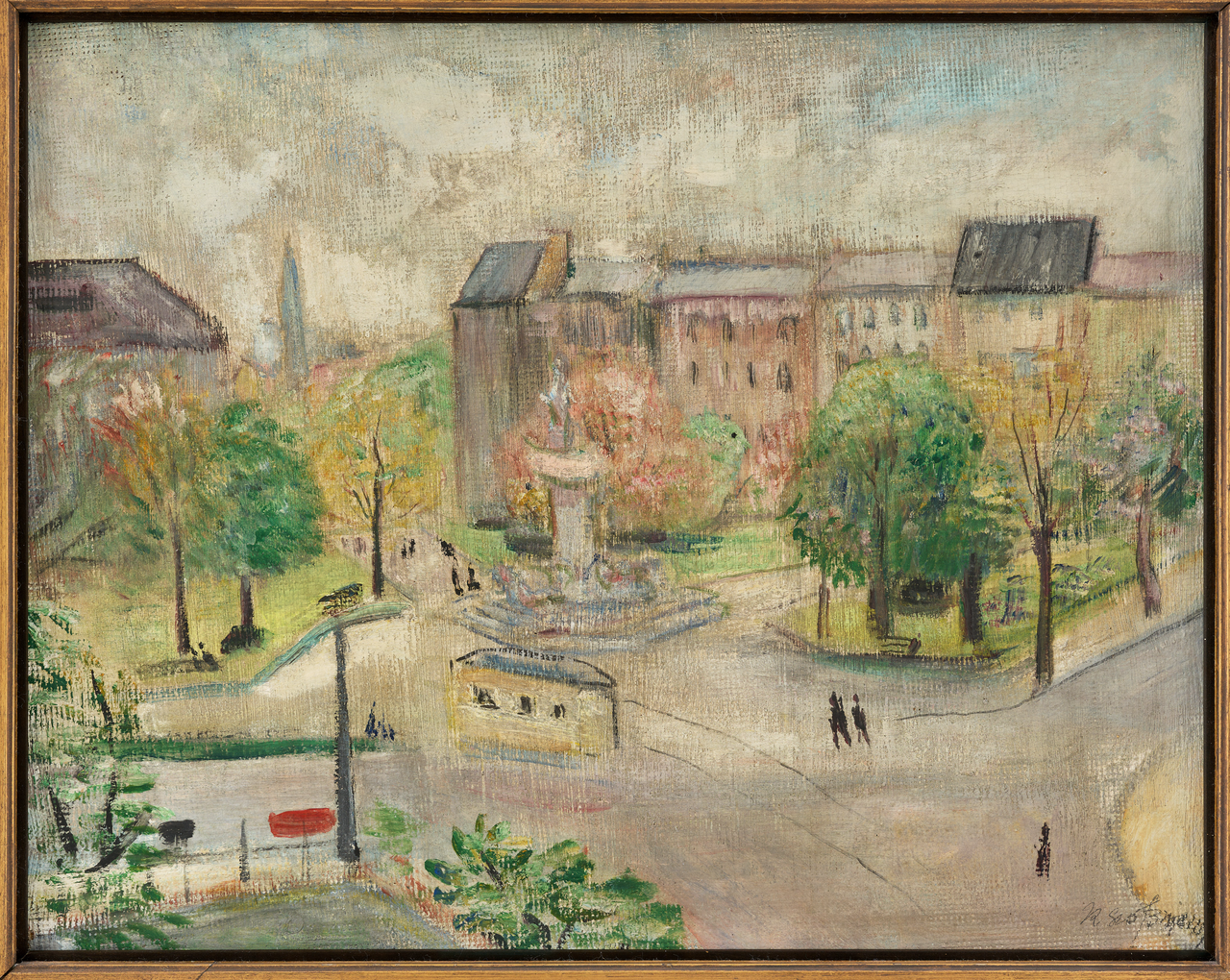 Lützowplatz by Rudolf Großmann