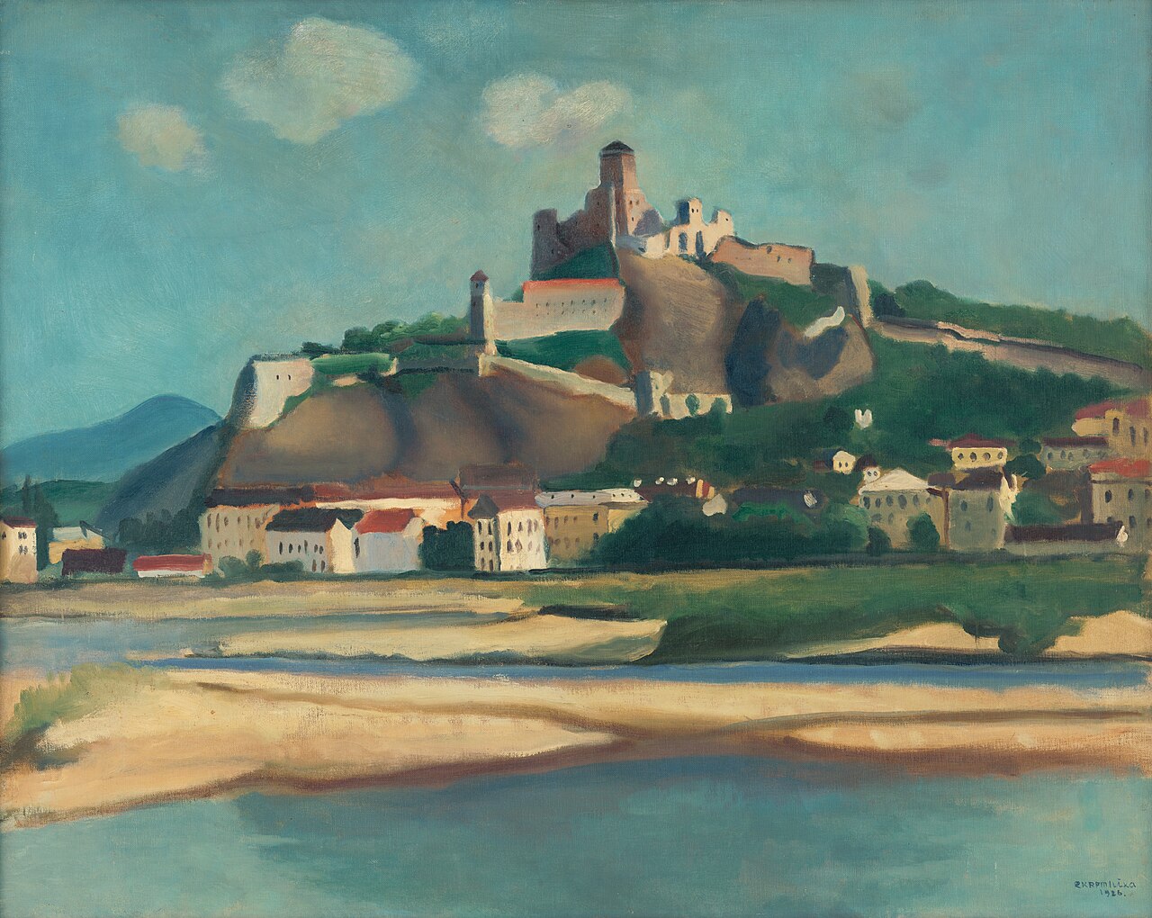 Trenčín by Rudolf Kremlička