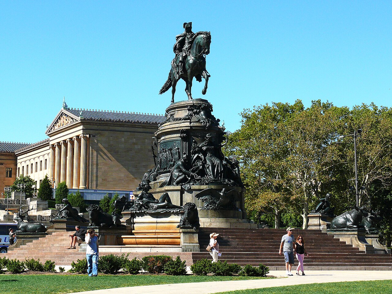 Washington Monument by Rudolf Siemering