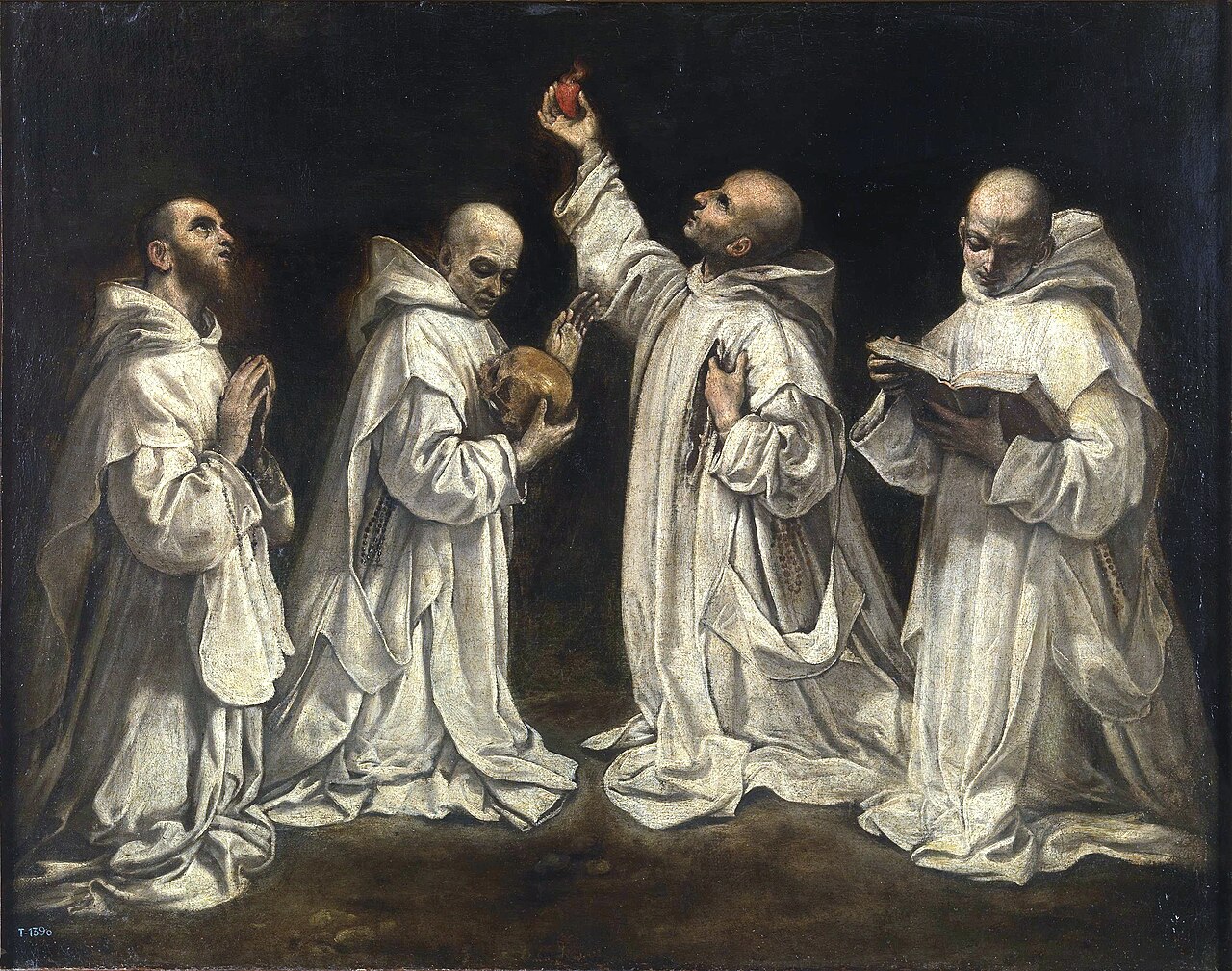 Vision of Saint Bruno by Rutilio di Lorenzo Manetti