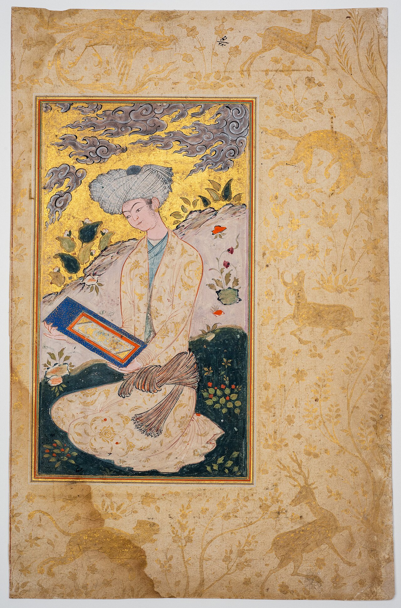 Youth in a Landcsape, single album page by Sadiqi Beg