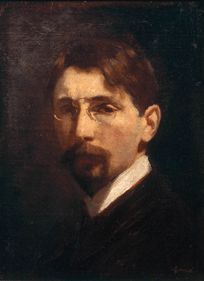 Self-portrait by Salomon Garf