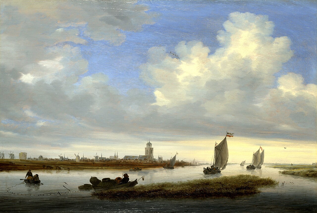A View of Deventer seen from the North-West by Salomon van Ruysdael