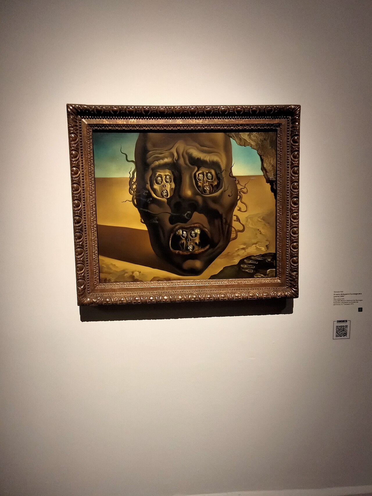 The Face of War by Salvador Dalí