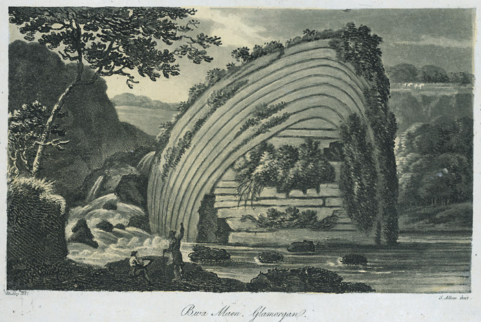 Bwa Maen, Glamorgan by Samuel Alken