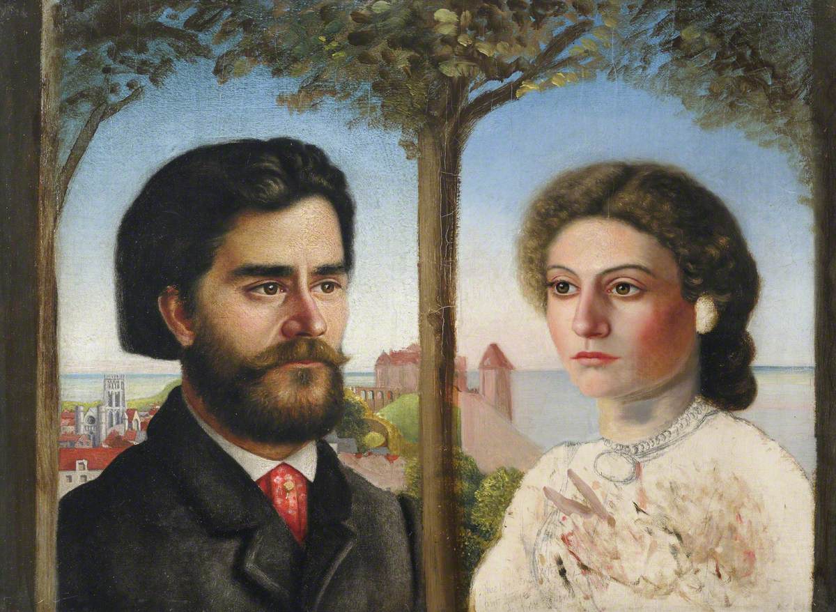 Two Heads after Bellini by Samuel Butler