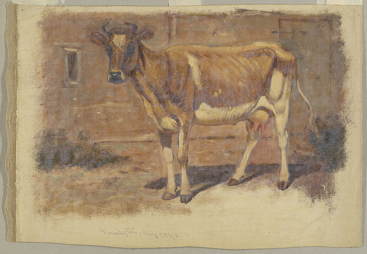 Studies. Cows by Samuel Colman