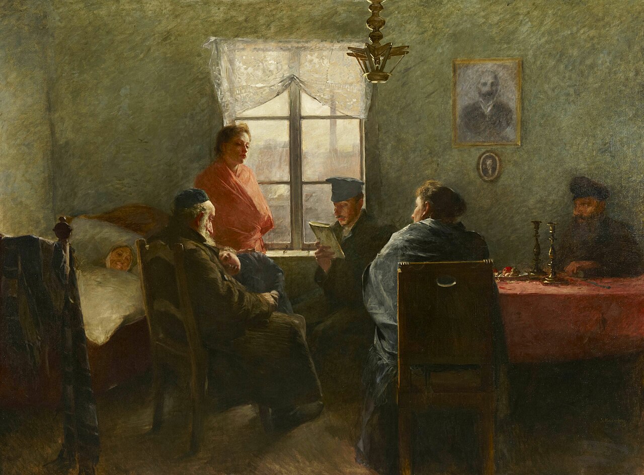The Sabbath Rest by Samuel Hirszenberg