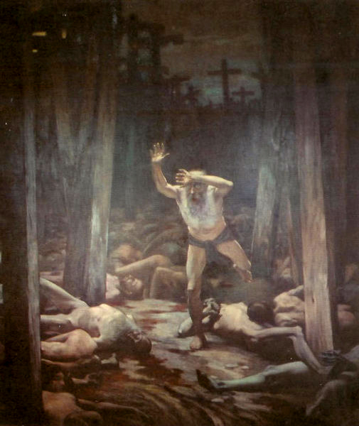 The Wandering Jew by Samuel Hirszenberg
