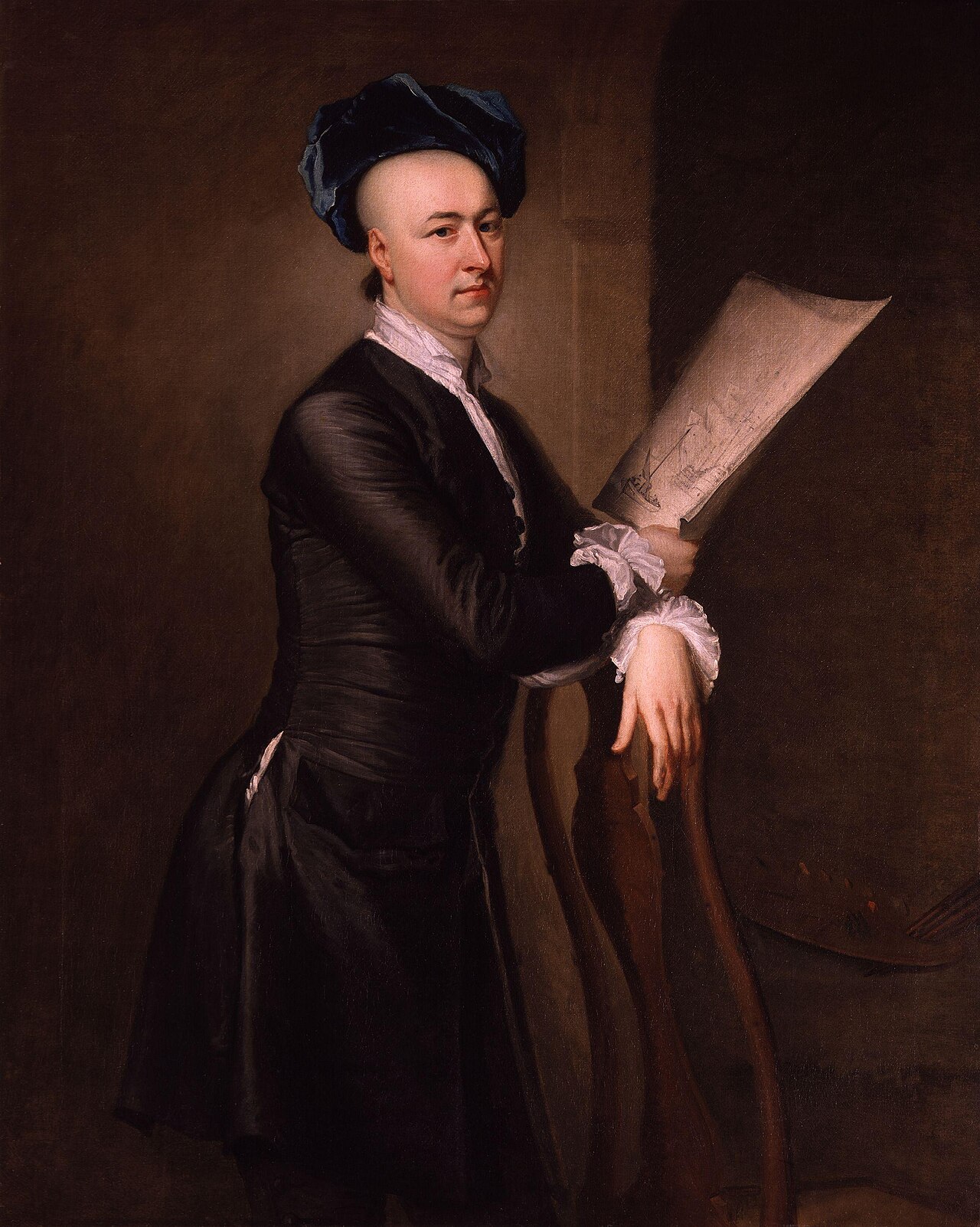 Portrait of Samuel Scott