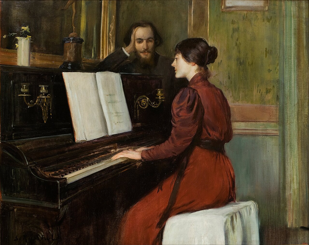 A Romance by Santiago Rusiñol i Prats