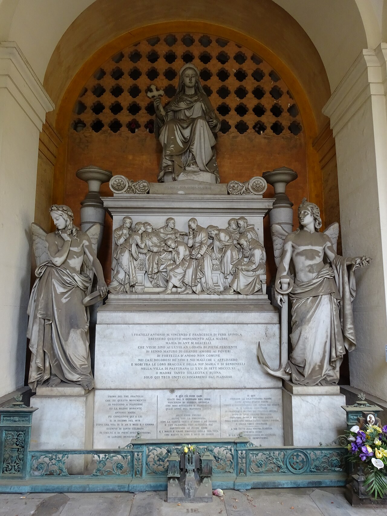 Bracelli Spinola tomb by Santo Varni