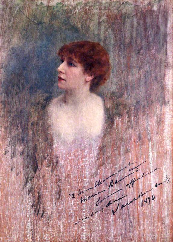 Sarah Bernhardt (1844–1923) by Sarah Bernhardt