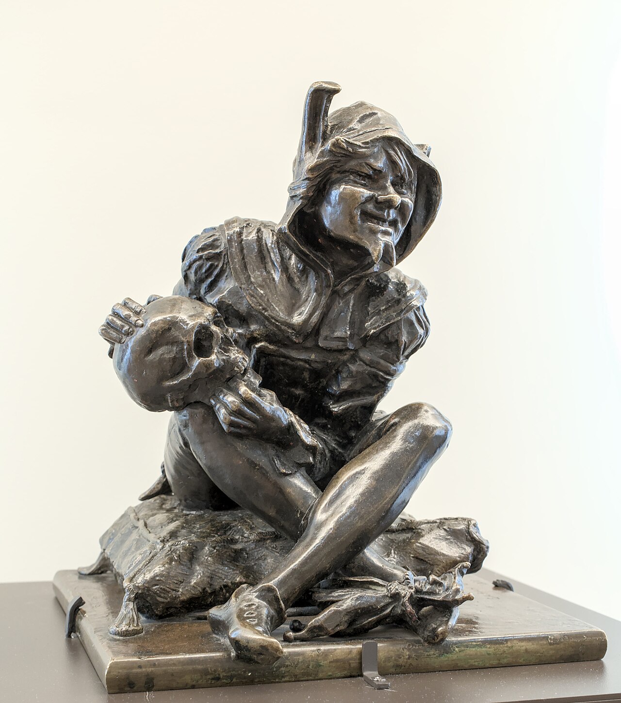 The fool and Death by Sarah Bernhardt