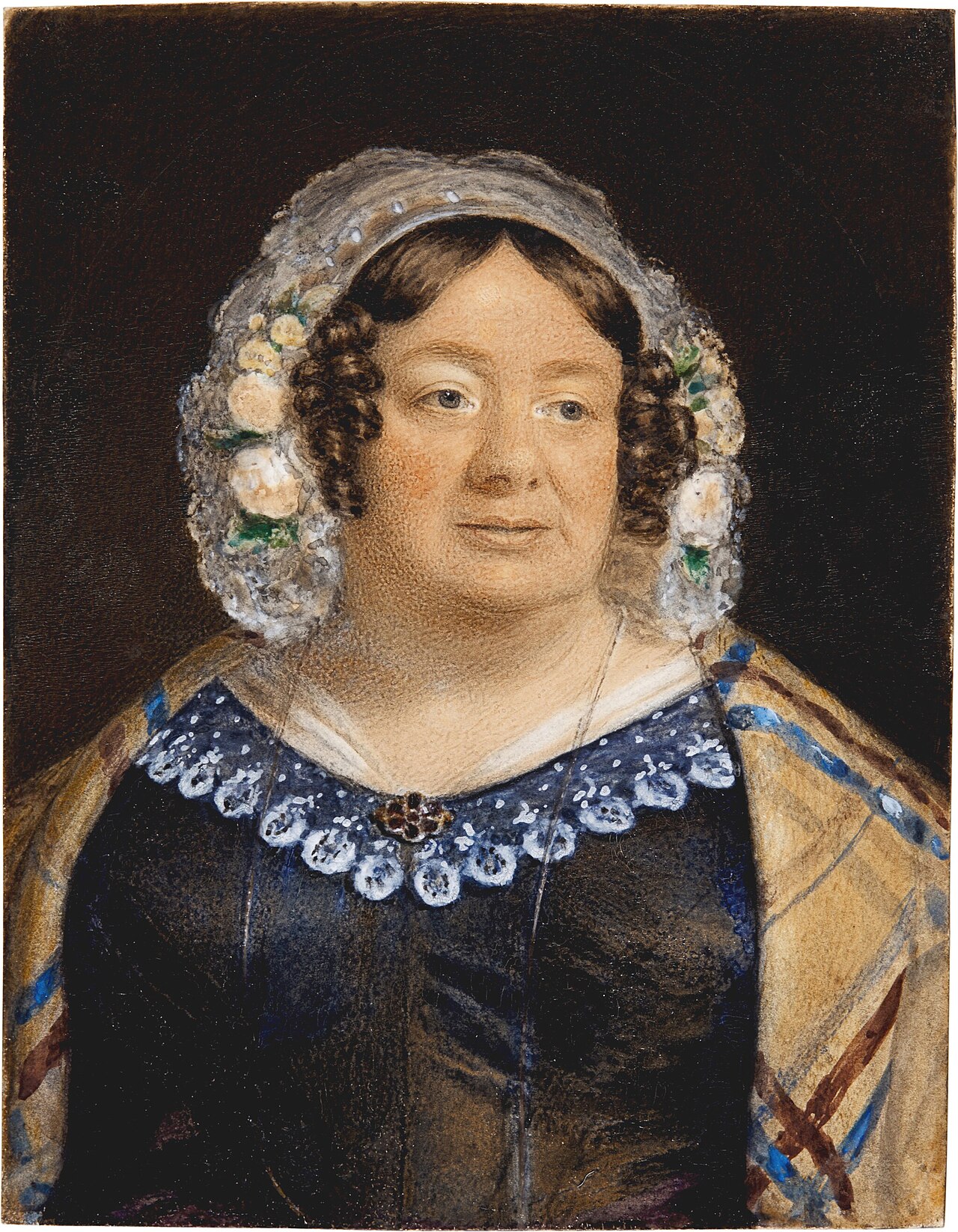 Self-portrait by Sarah Biffen