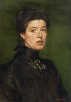 Self-Portrait by Sarah Cecilia Harrison