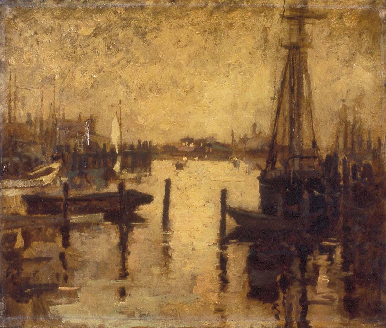 Gloucester Harbor by Sarah W. Whitman