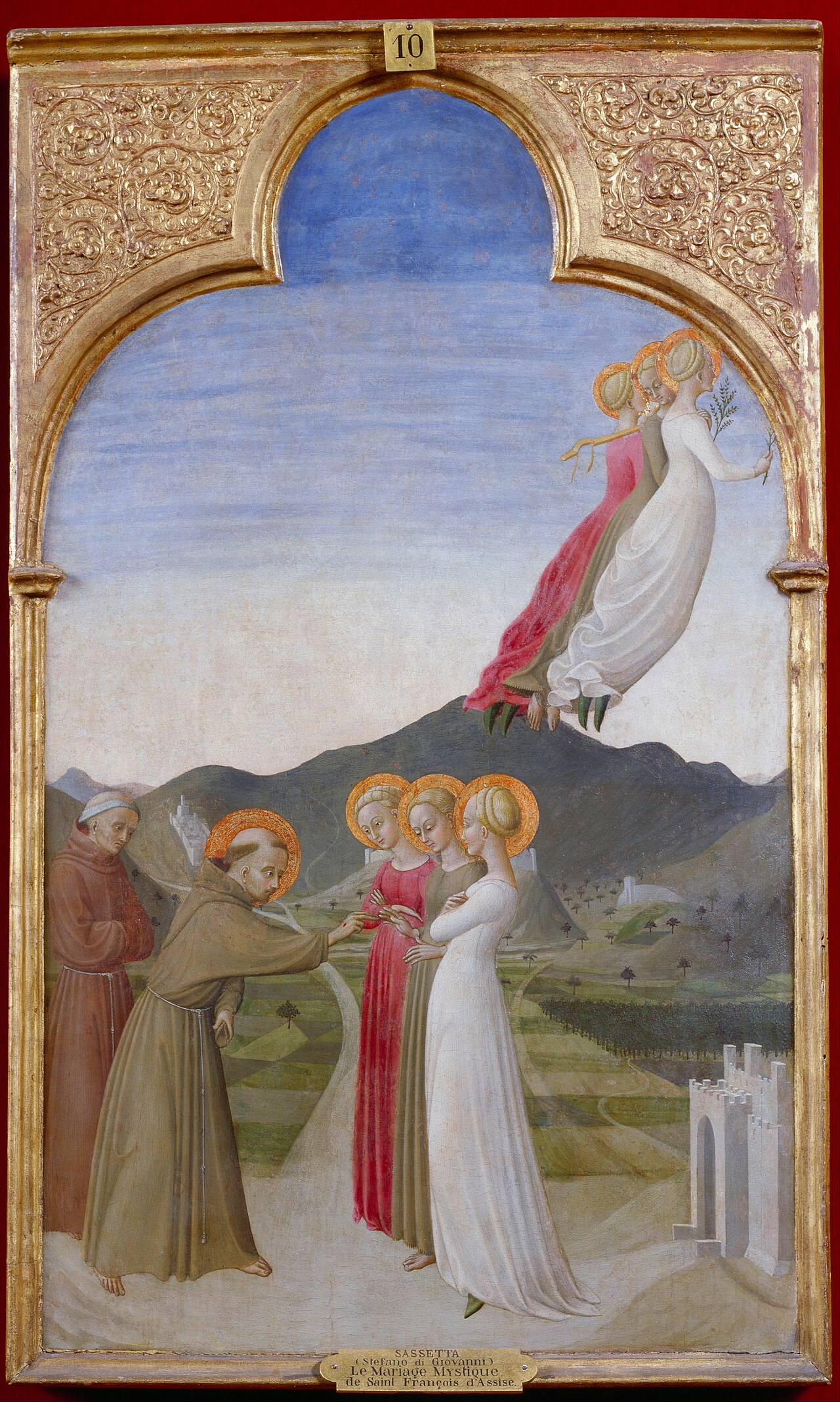 Mystic Marriage of Saint Francis by Sassetta
