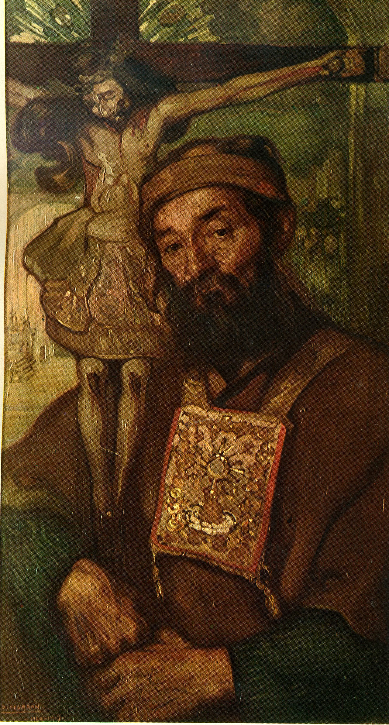 El cofrade de San Miguel by Saturnino Herrán Guinchard