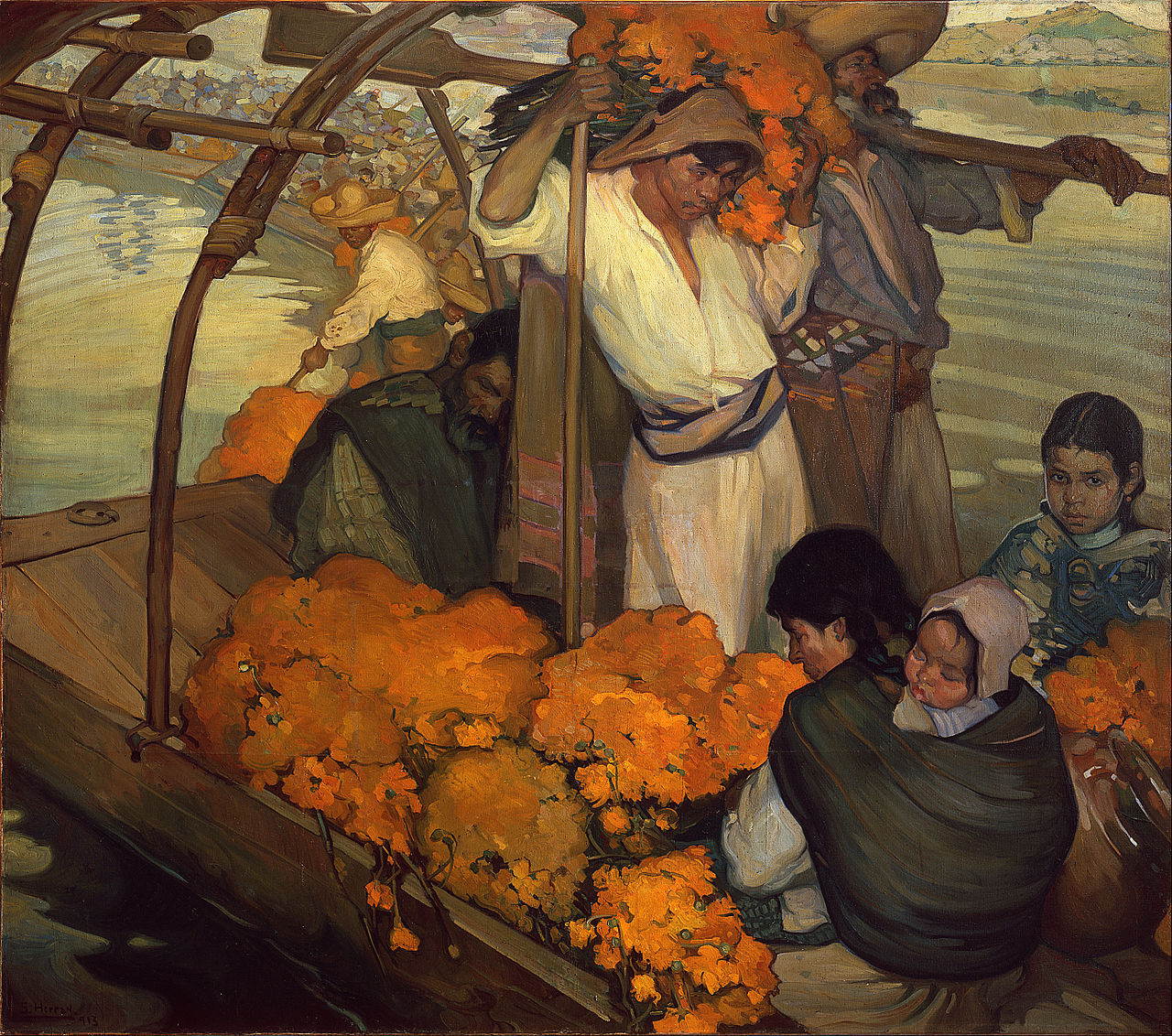 The offering by Saturnino Herrán Guinchard