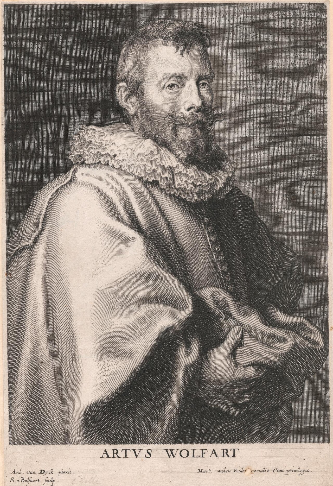 Artus Wolfart by Schelte a Bolswert