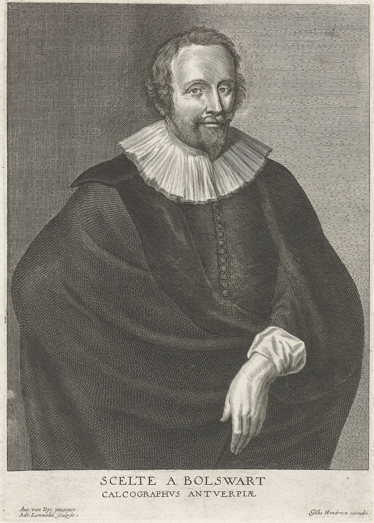 Portrait of Schelte a Bolswert