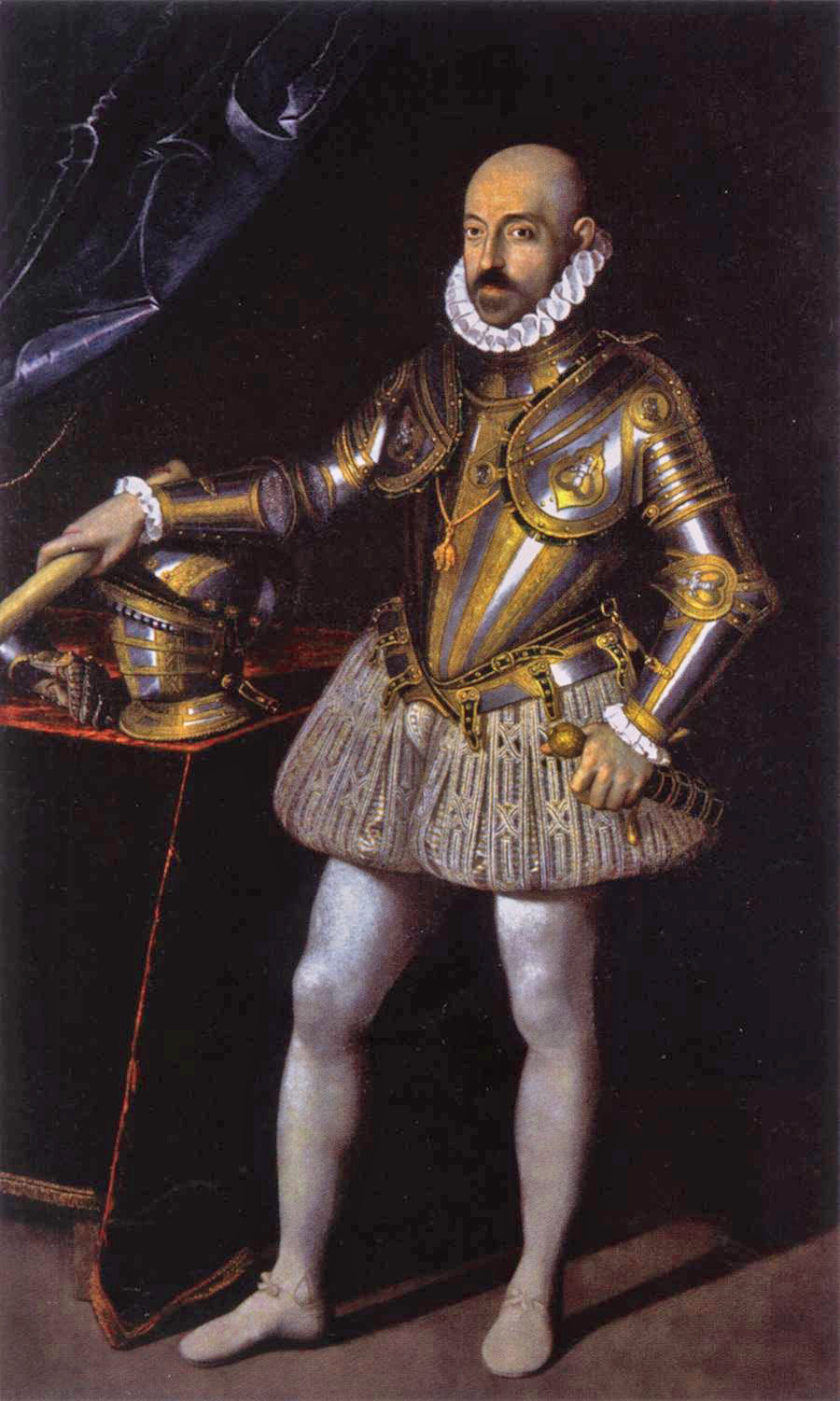 Portrait of Marcantonio II Colonna, Prince of Paliano by Scipione Pulzone