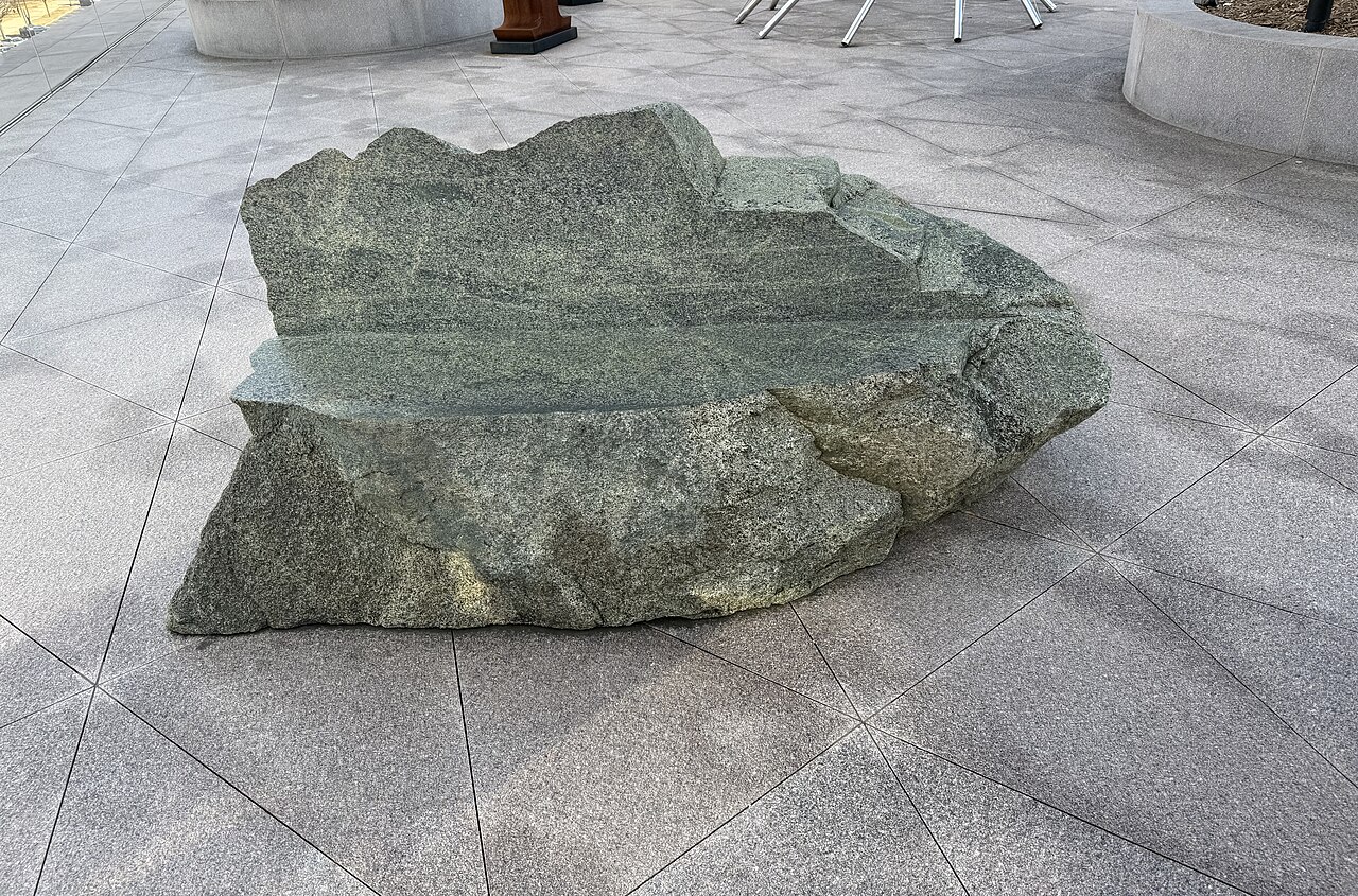 Rock Settee by Scott Burton