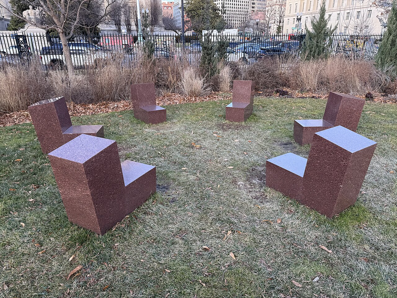 Six-Part Seating by Scott Burton