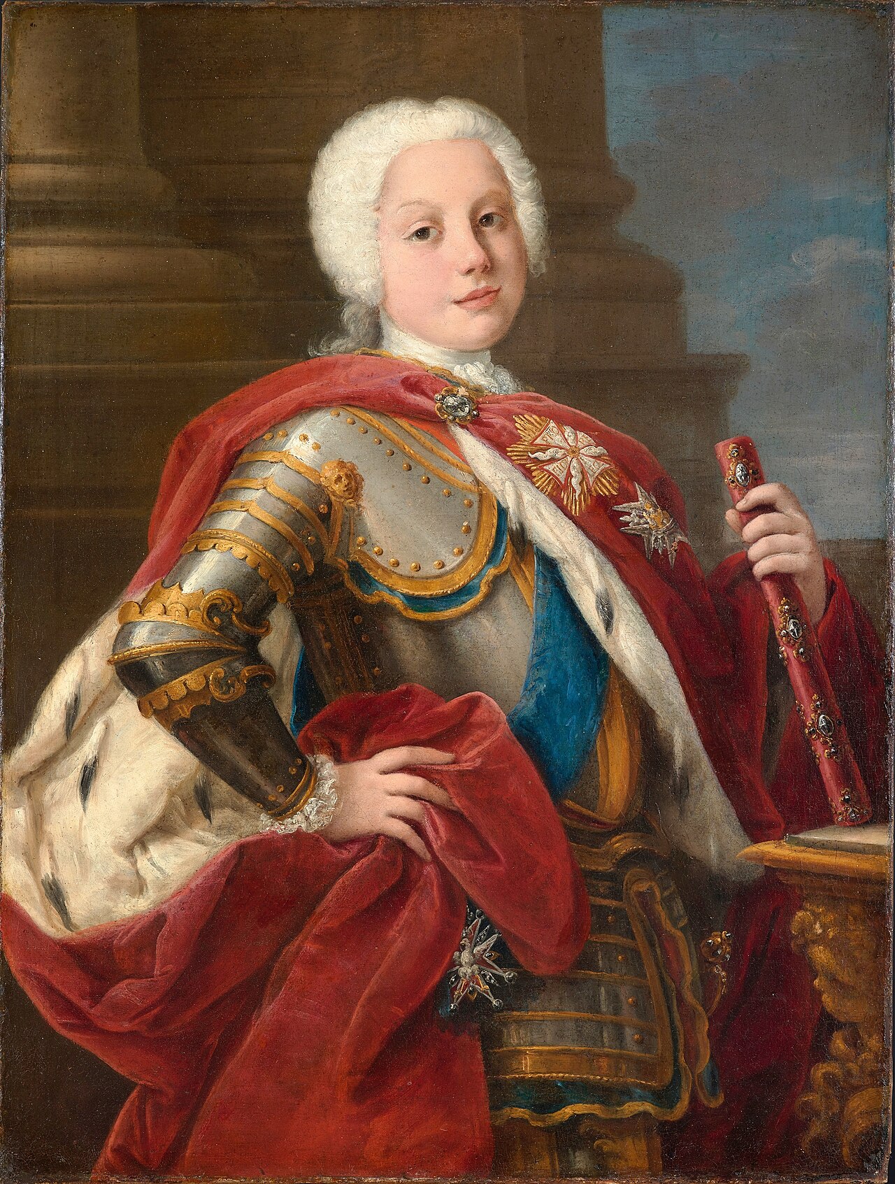 Frederick Christian of Saxony by Sebastiano Ceccarini