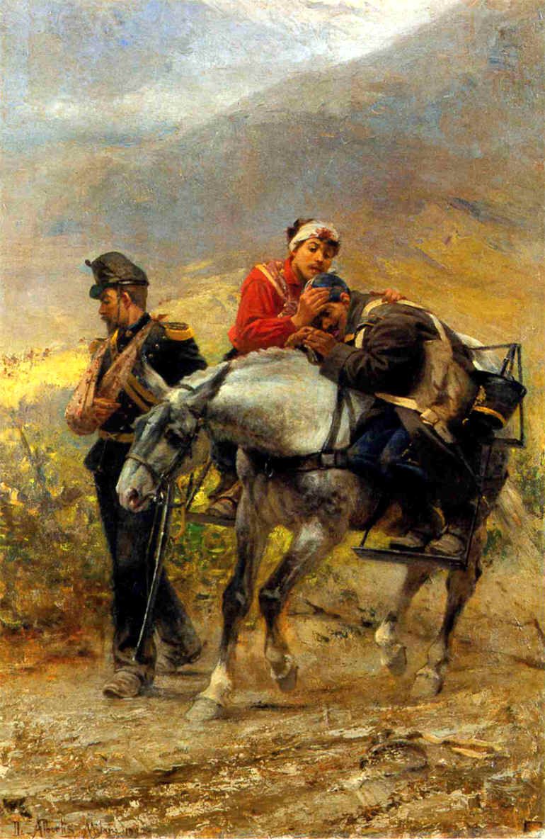 Bezzecca, campaign of 1866 by Sebastiano De Albertis