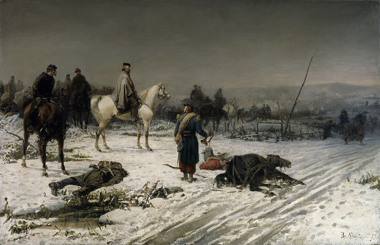 Garibaldi in Dijon by Sebastiano De Albertis