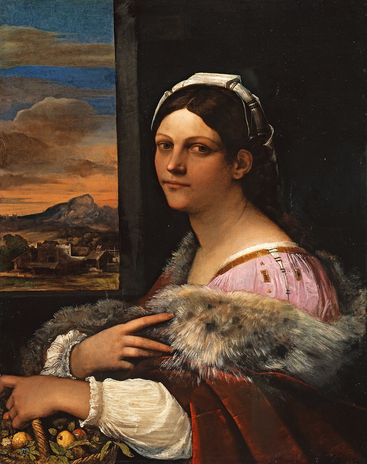 A Young Roman Woman by Sebastiano del Piombo