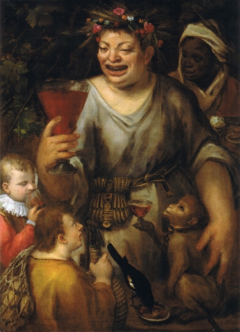 Allegory of Bacchus by Sebastiano Filippi