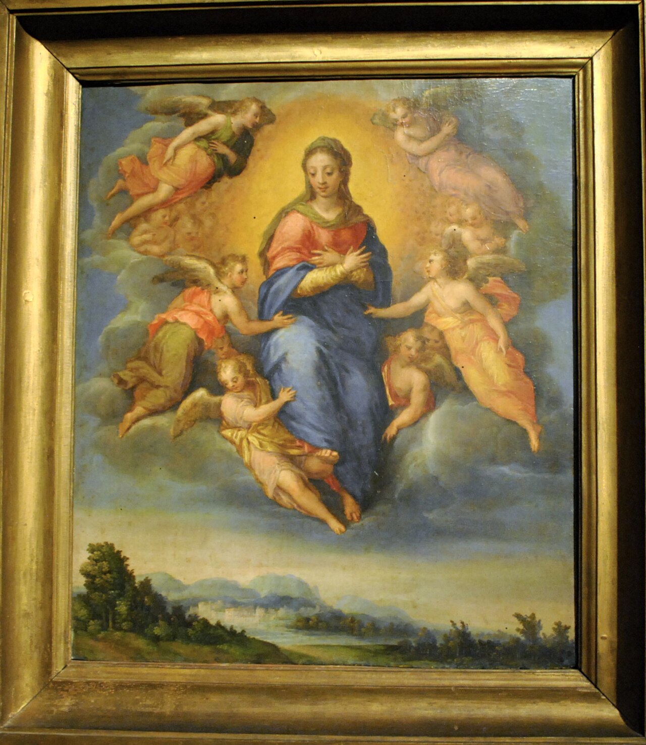 Assumption of Mary by Sebastiano Filippi